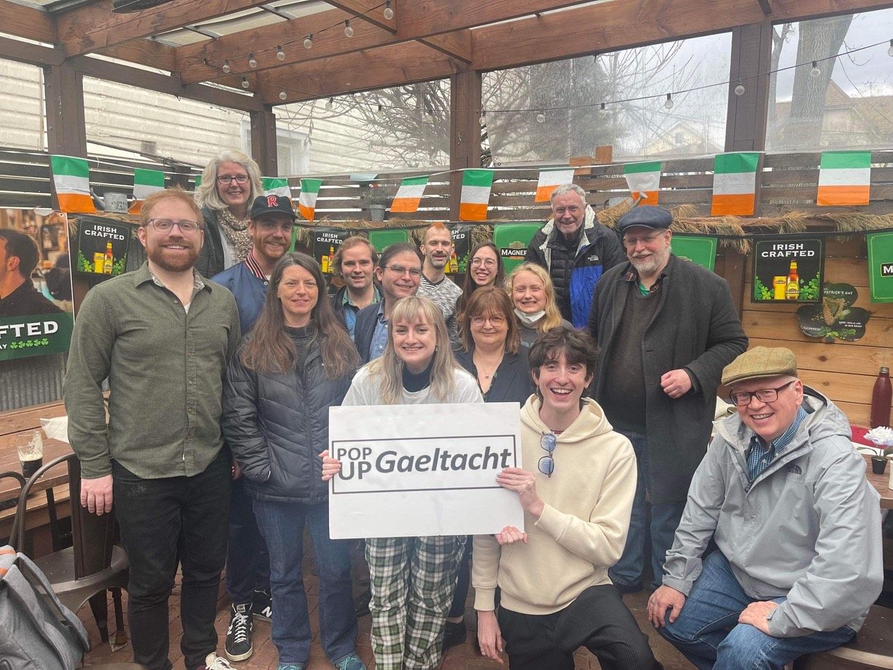 POP-UP STARS: At the Pop-UP Gaeltacht in New York