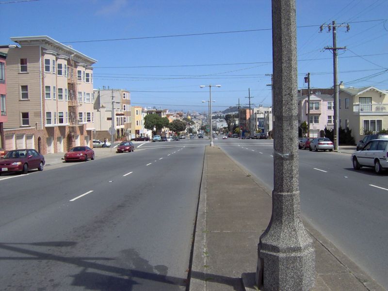 Geary Boulevard/Street in San Francisco.