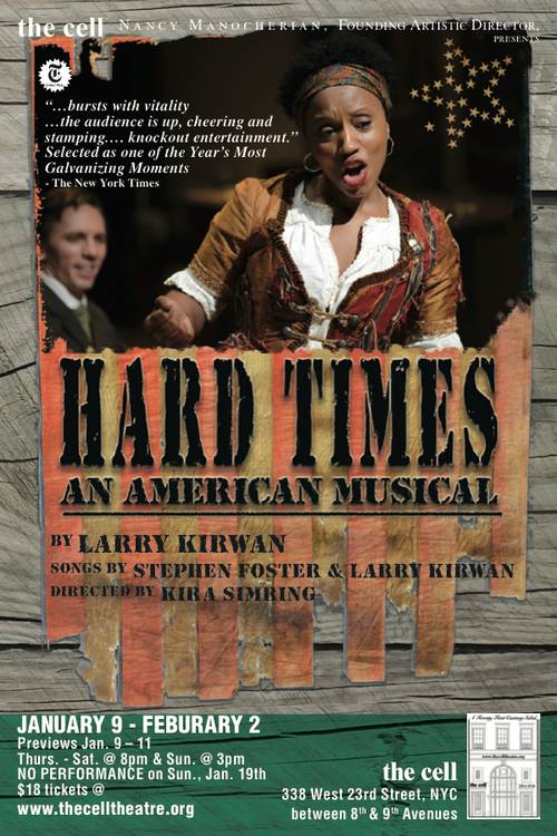 "Hard Times" was a tribute to Irish and African dance forms.