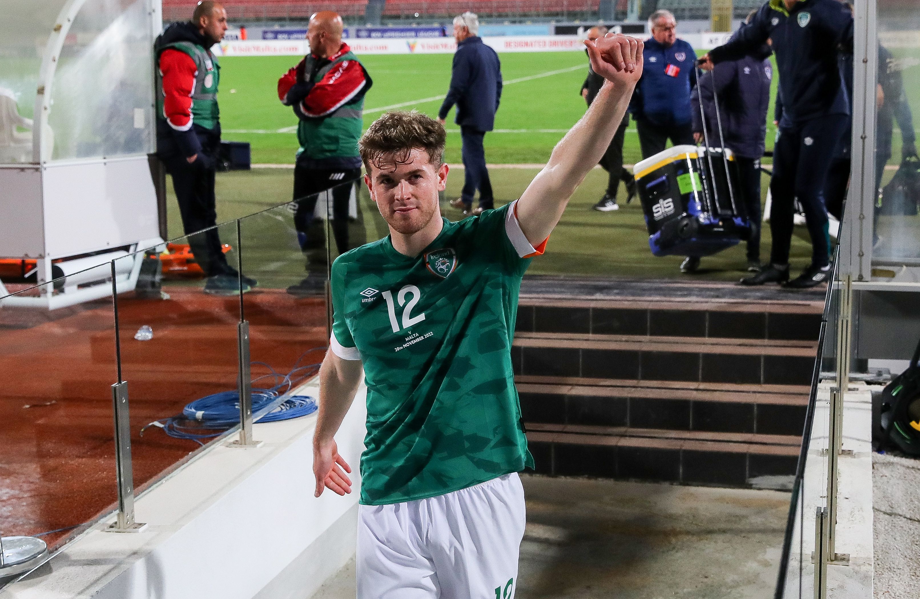 Nathan Collins was the Player of the Match in Wolves 2-2 draw against Liverpool at Anfield in the FA Cup. INPHO/RYAN BYRNE