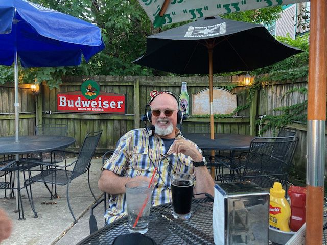 Jarlath on the radio