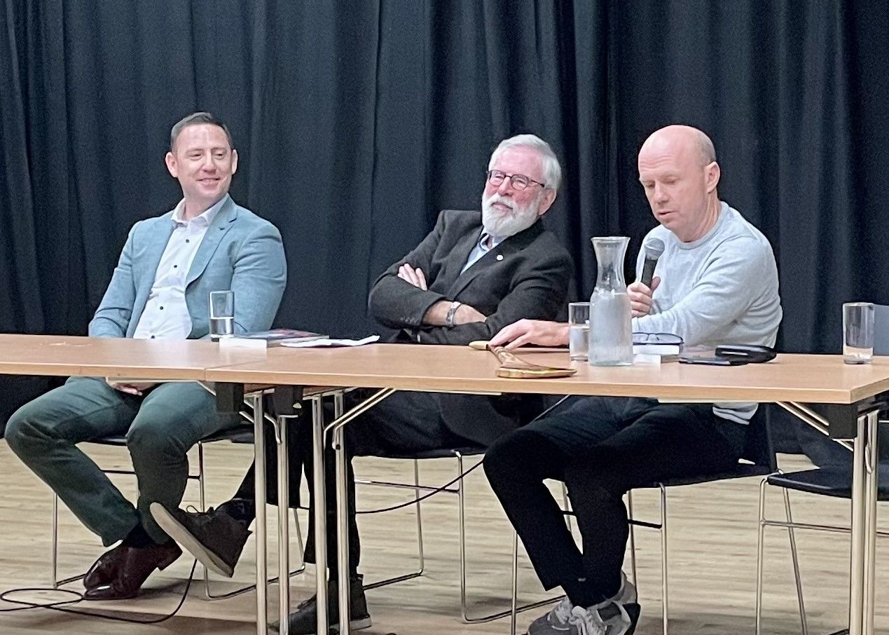 Mickey, Gerry and Peter Canavan.