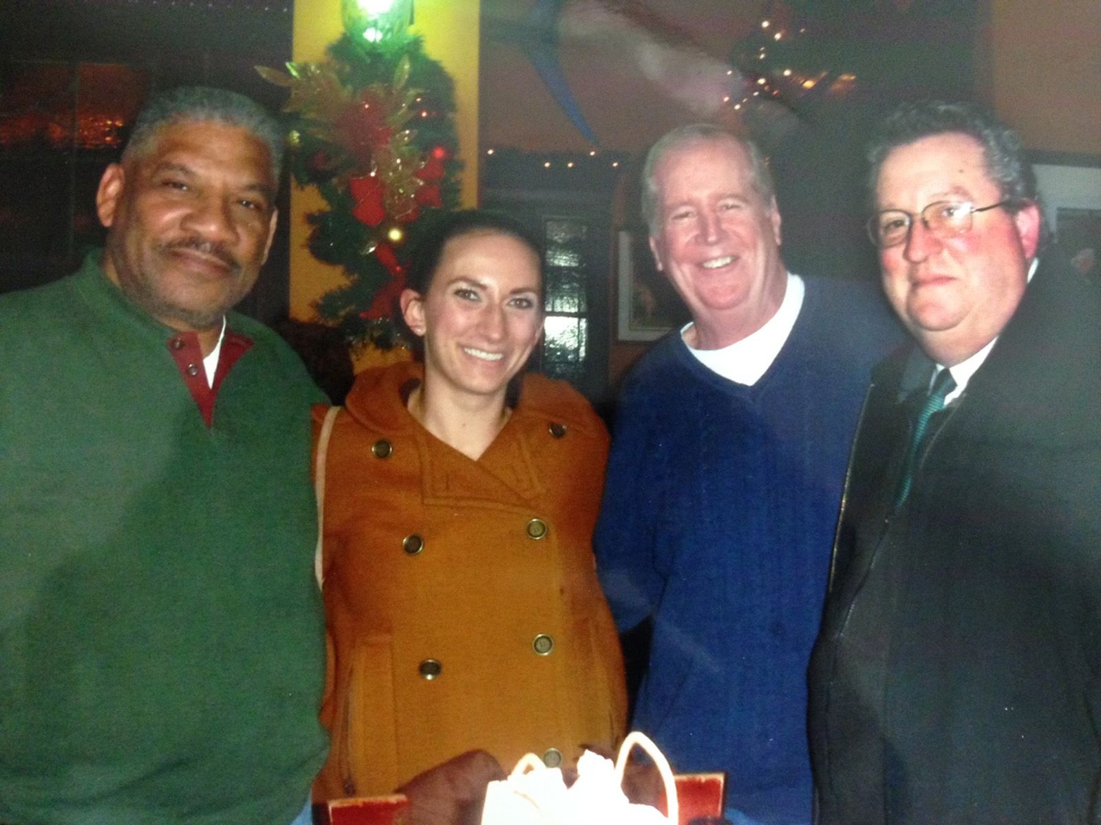 Marty with pals