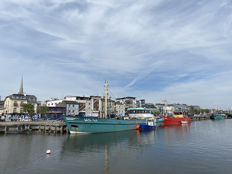 The Quays along the town's waterfront.