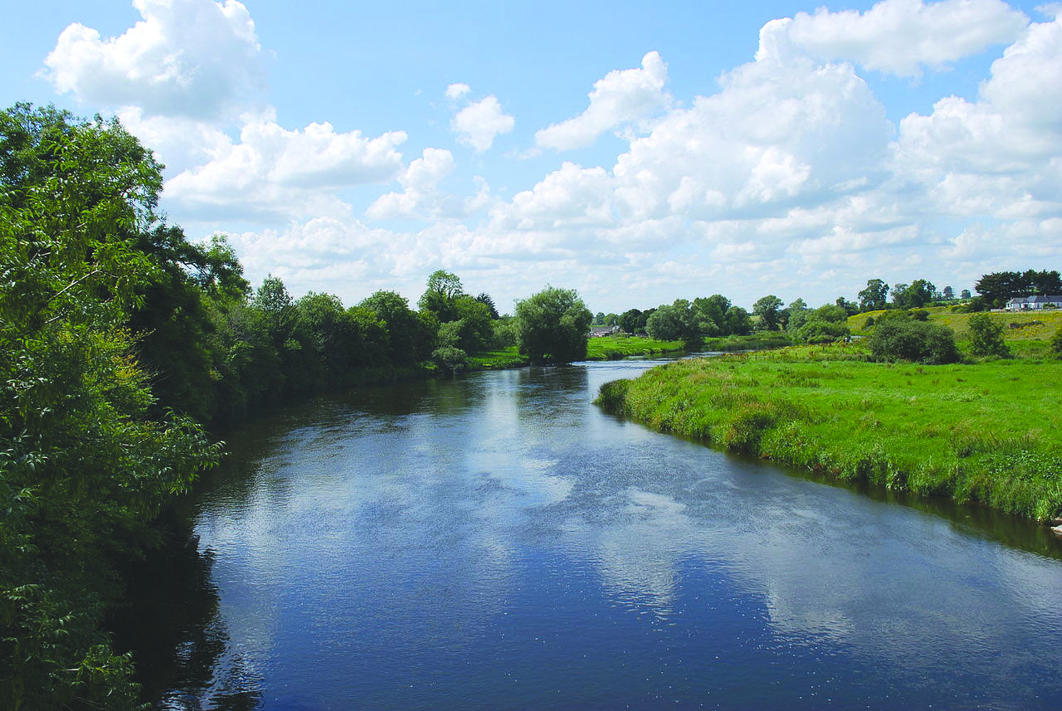 Often the fiercest battles are fought in the most tranquil of settings, in this instance the River Boyne.