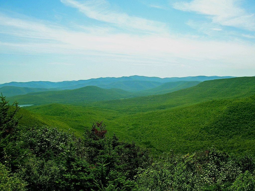 A Catskills scene.