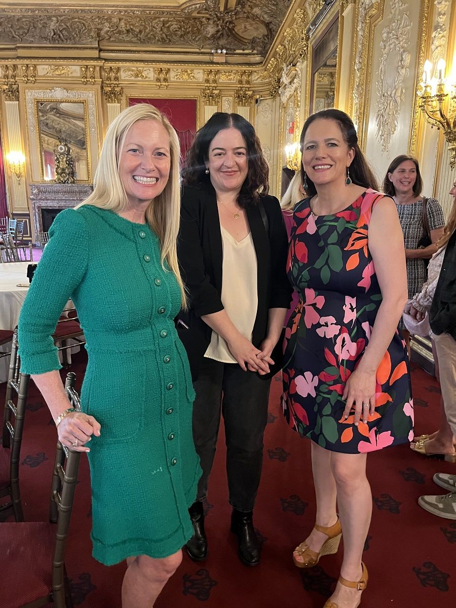 From left, Megan Foley, Maeve Higgins and Pauline Turley