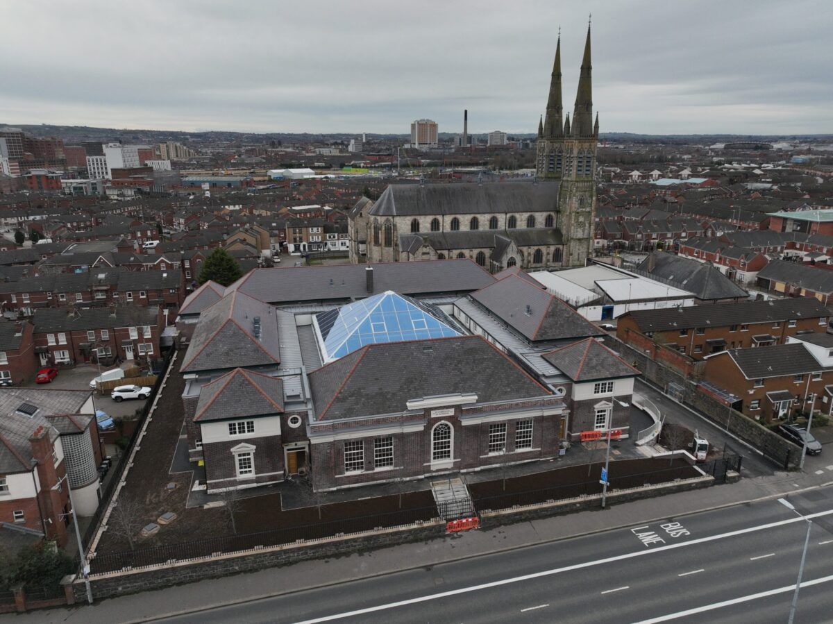The fully restored St. Comgall’s.