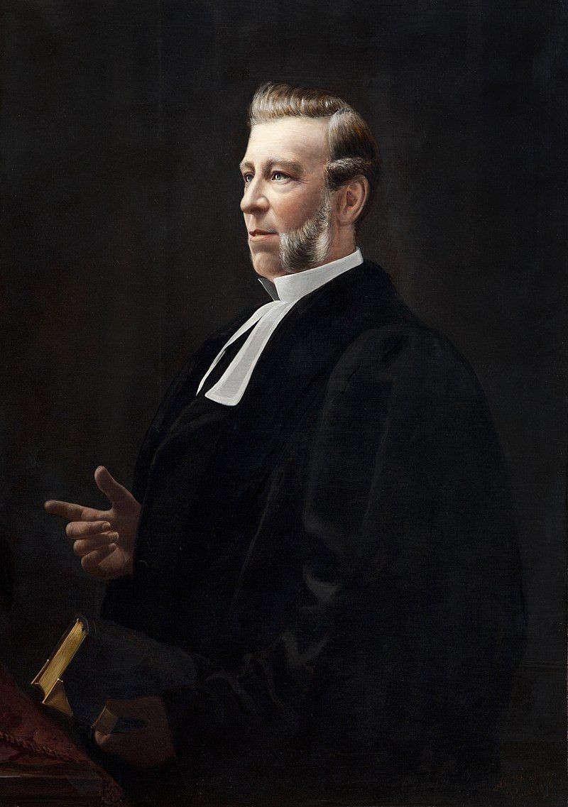 Roaring Hugh Hanna as depicted in a portrait by Augustus George Whichelo.