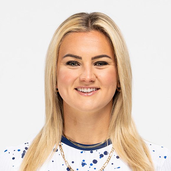 The USA's Lindsey Horan. Official U.S. Women's Soccer website photo.