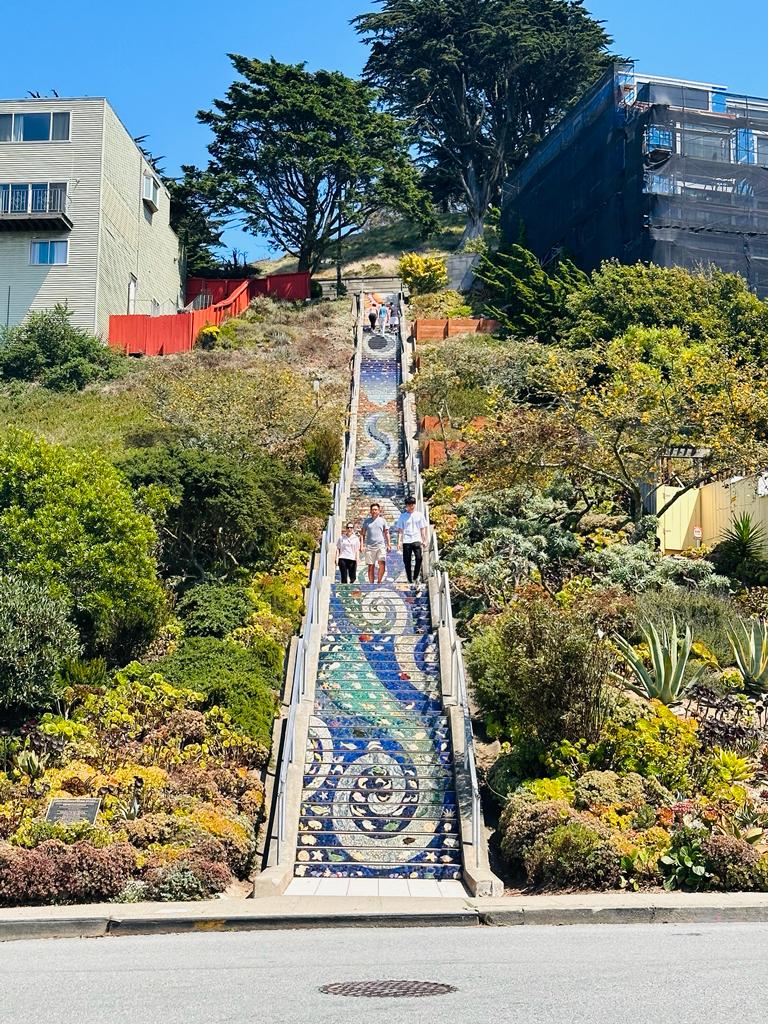 LOOKING UP: The stunning hidden stairways of San Francisco