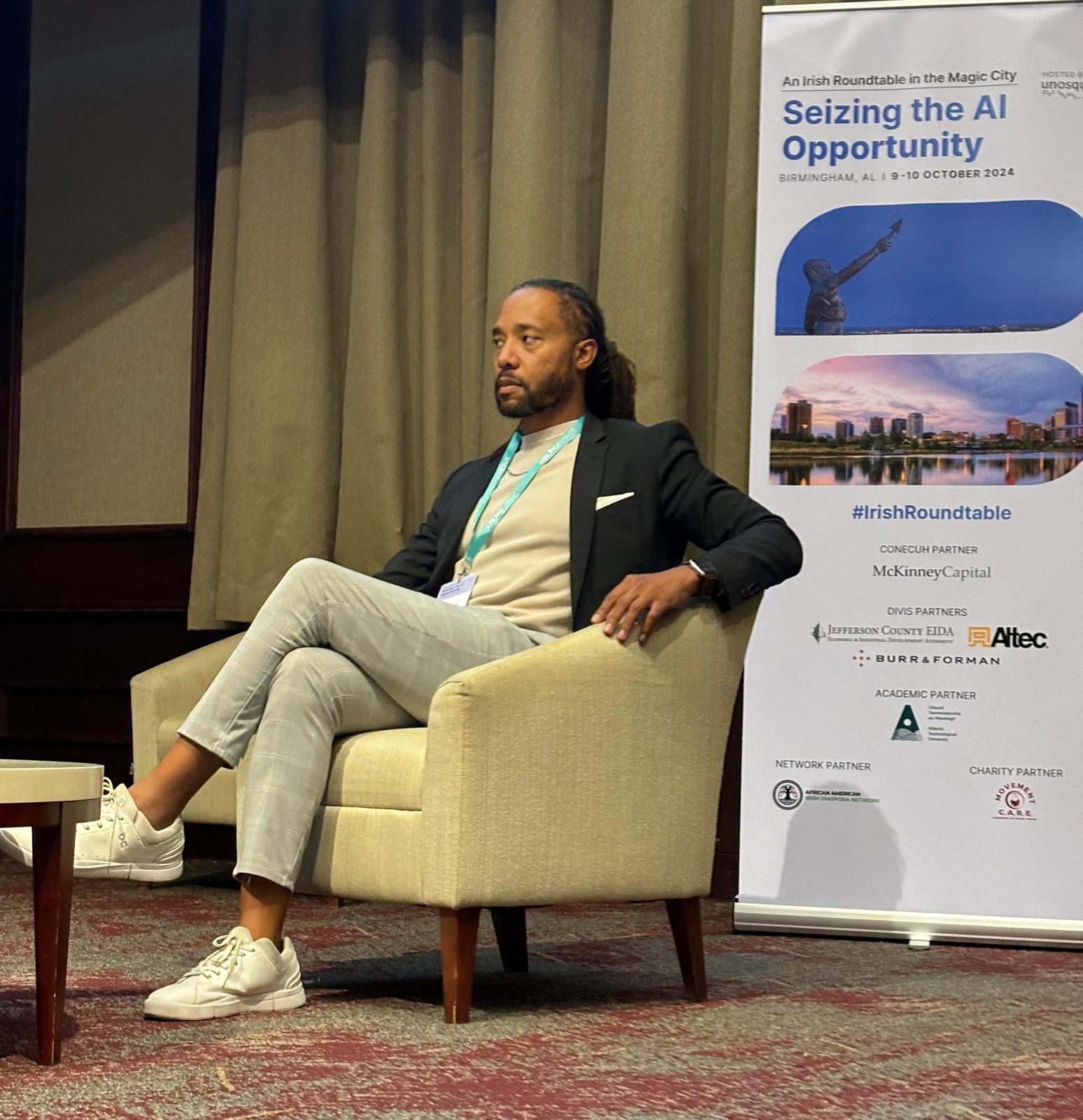 TECH TITAN: Deontée Gordon of TechBirmingham at the Roundtable