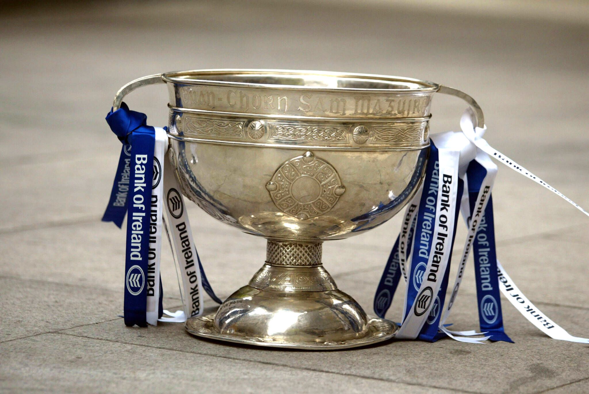 The Sam Maguire Cup.  RollingNews.ie photo.