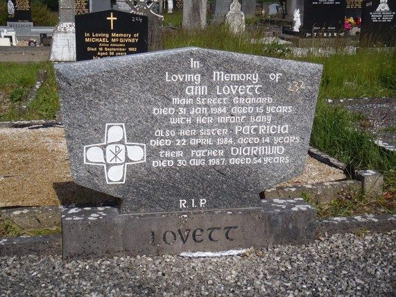 Ann Lovett's final resting place in Granard.
