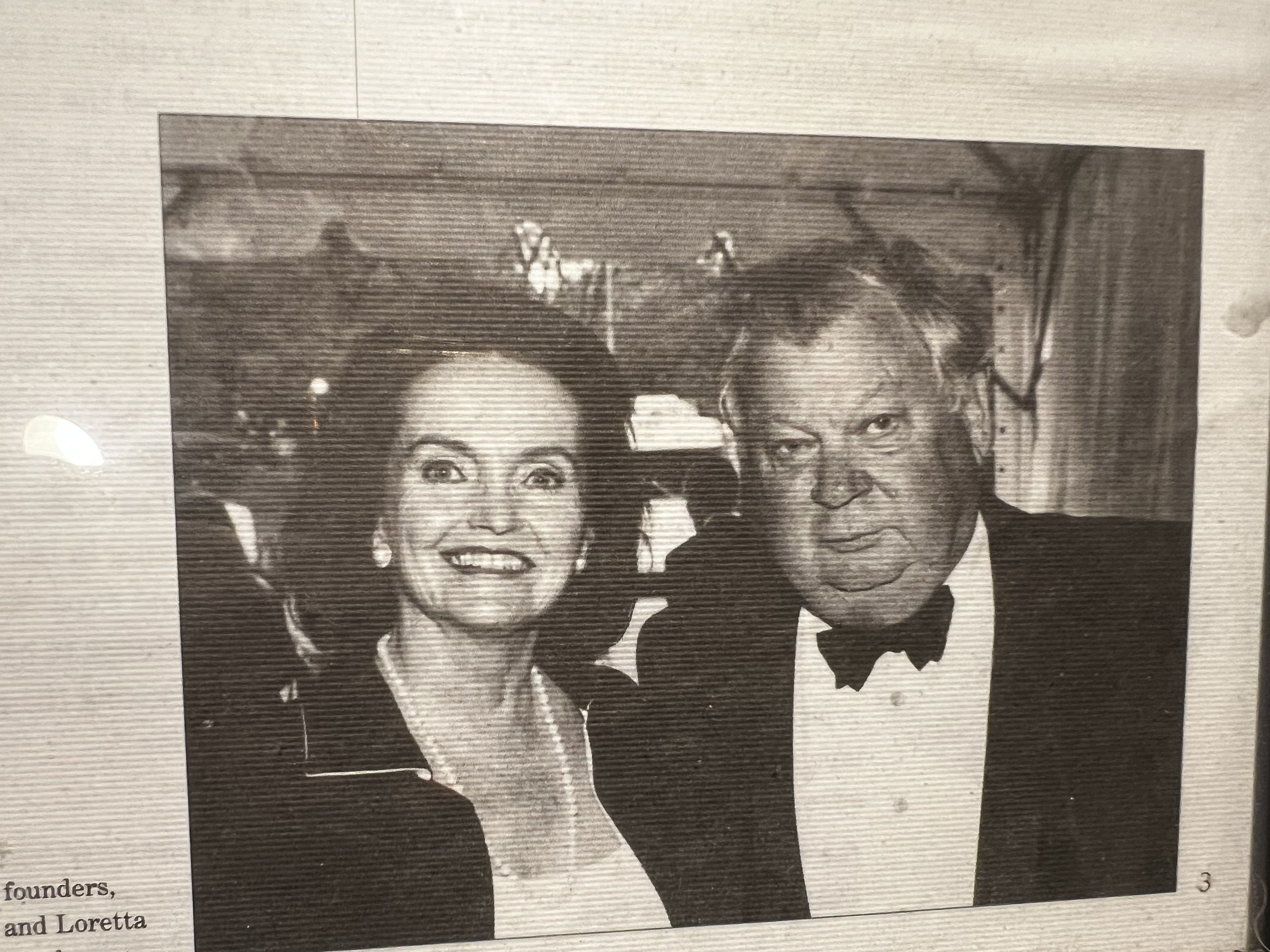 Glucksman Ireland House founders, Lewis L. Glucksman and Loretta Brennan Glucksman