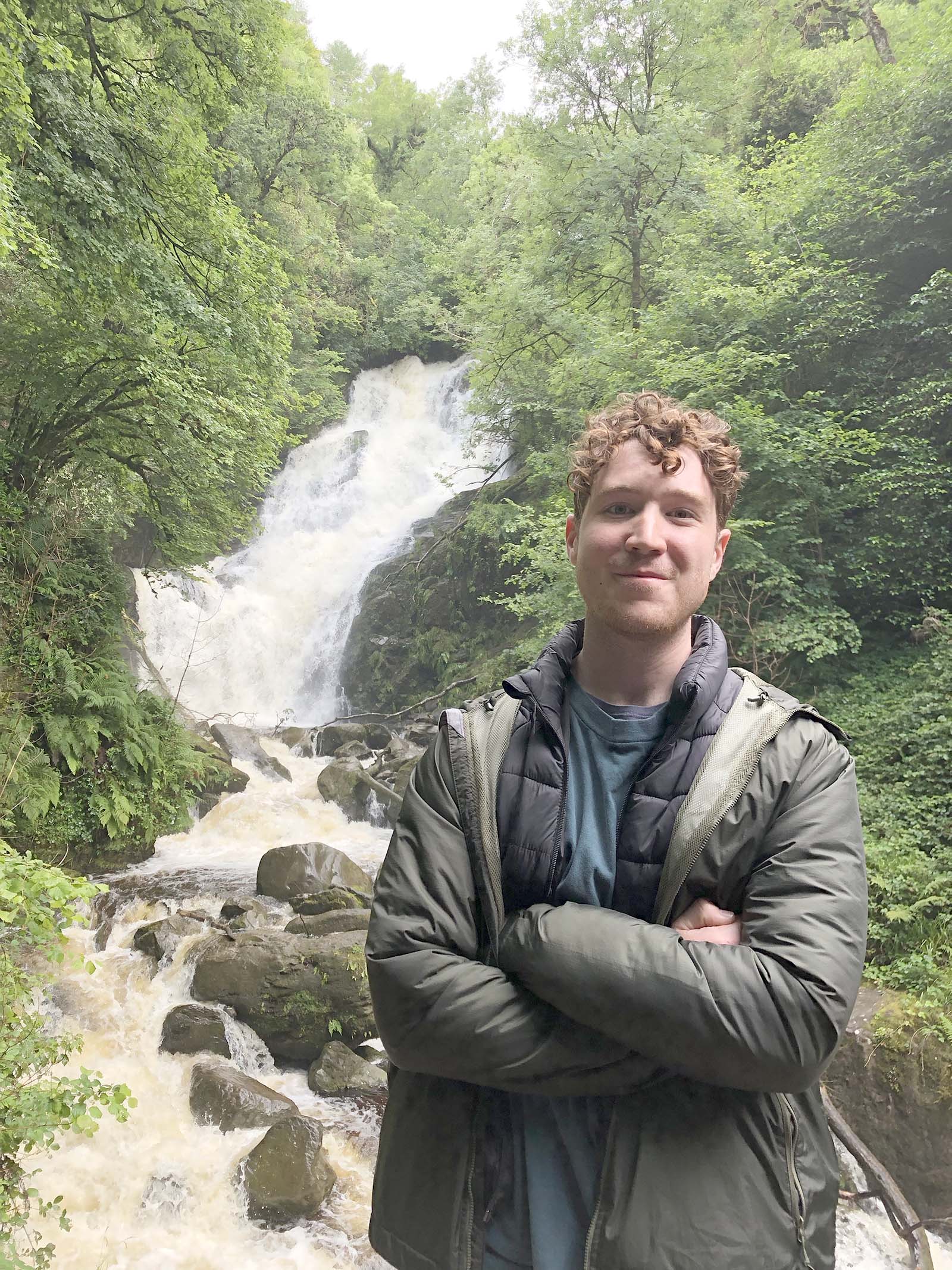 Torc Waterfall in Killarney, 2023