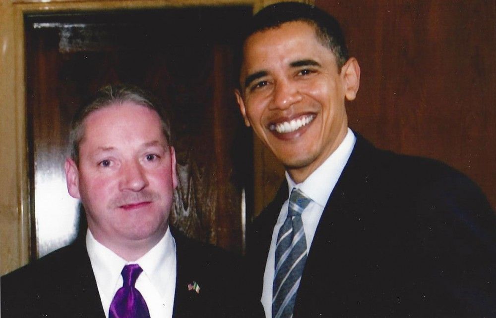 Cyril with President Obama