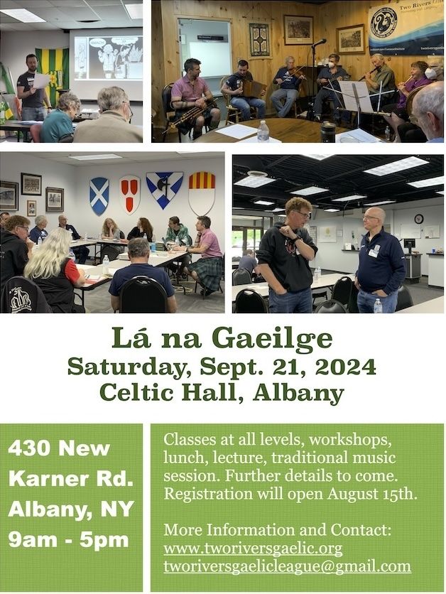 Lá na Gaeilge poster