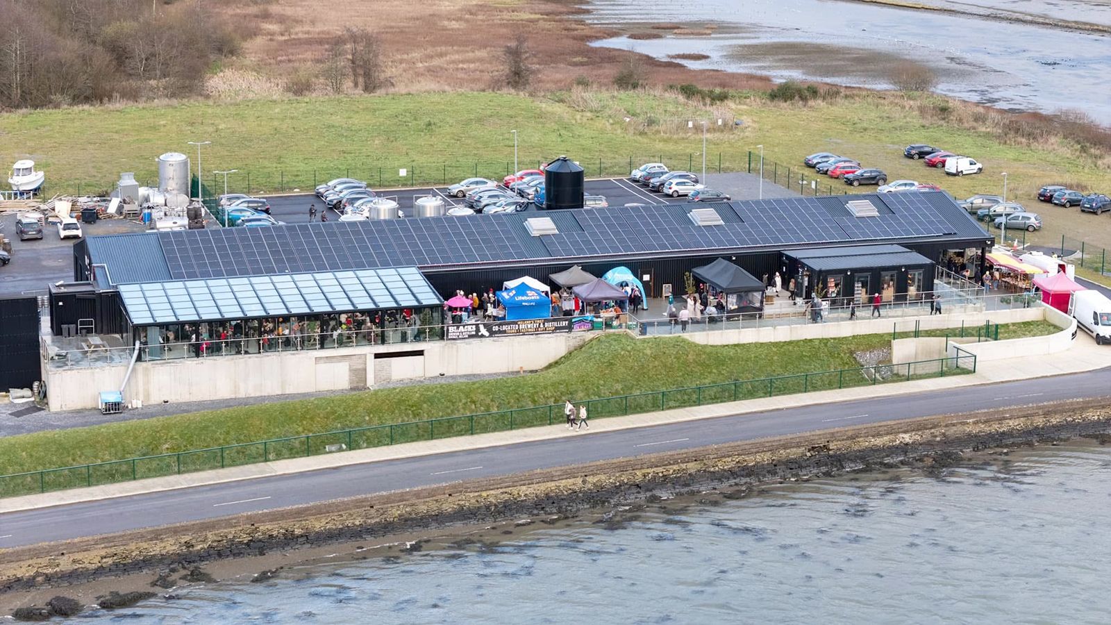 Blacks on a busy day.