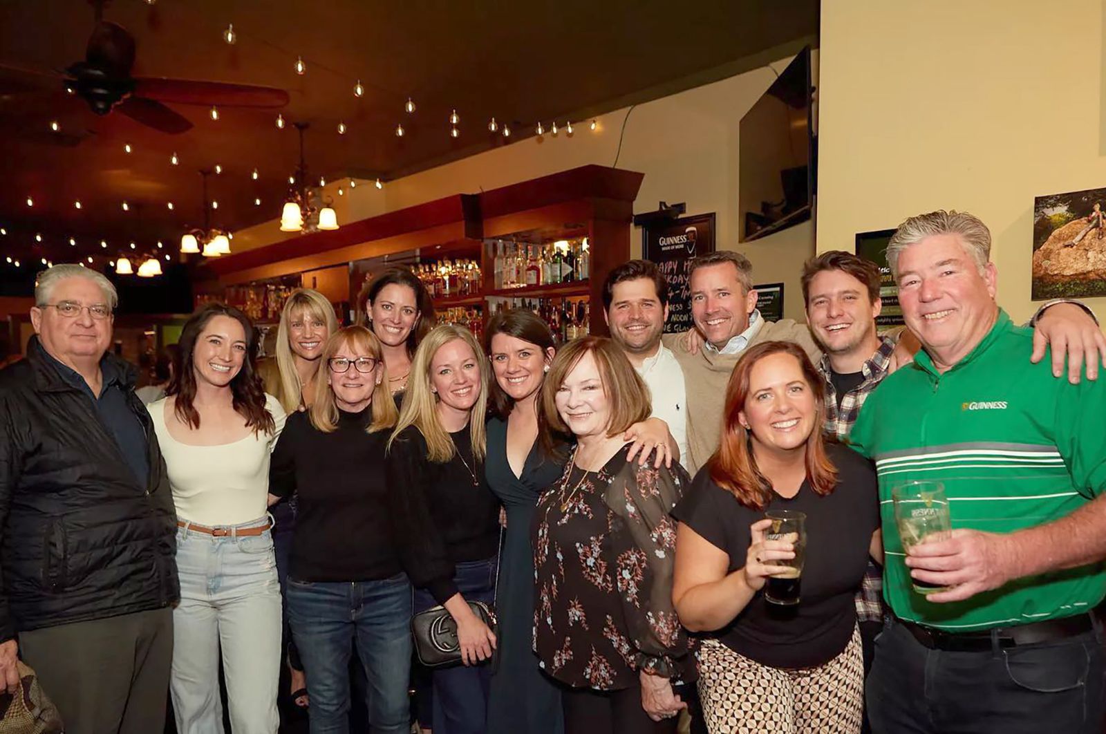 Kevin O'Shea and entourage