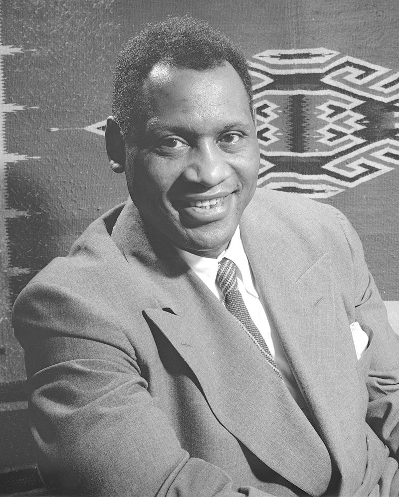 Paul Robeson. Library of Congress photo.