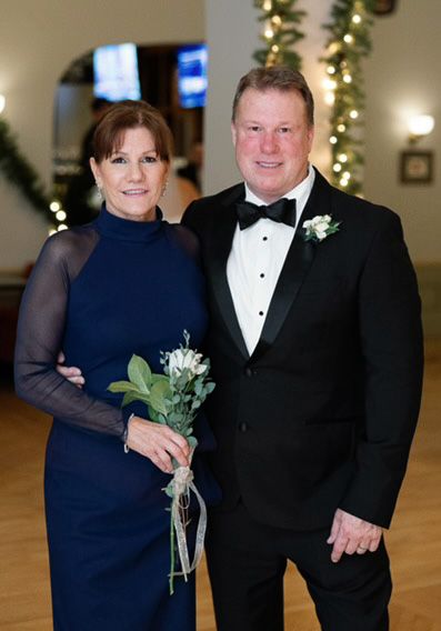 Mr.and Mrs. Herion, Joanie and Tom