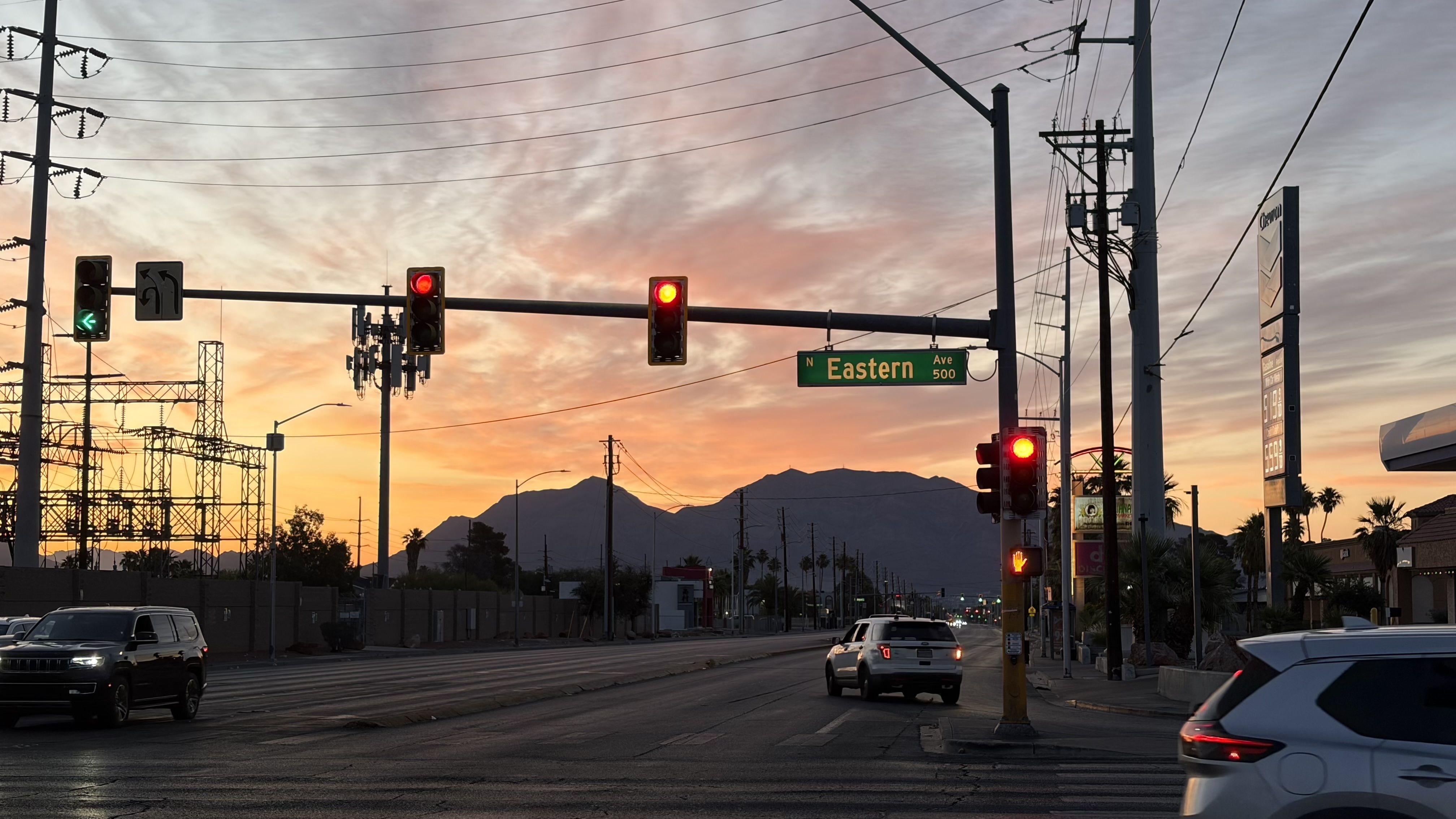 NEW DAY: Daybreak this morning in Las Vegas